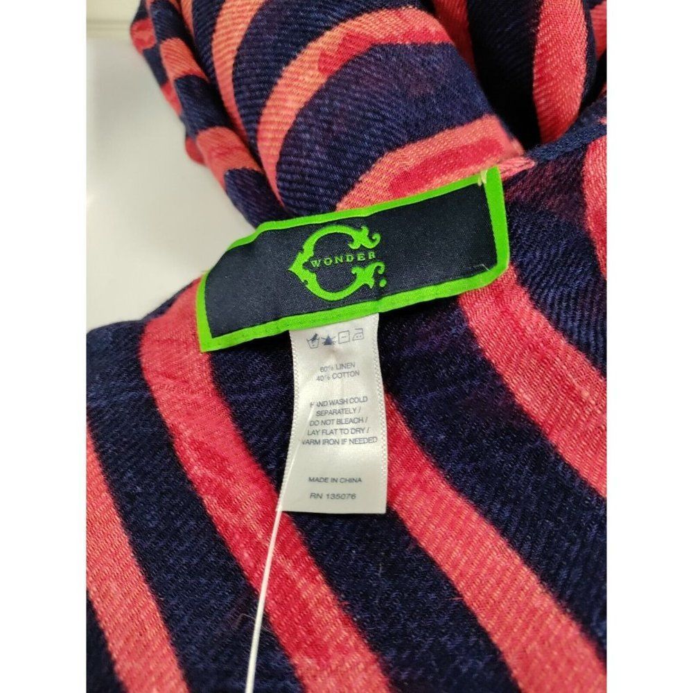 CWonder Watercolor Marine Scarf - Picture 6 of 7